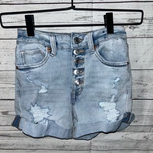 EUC Aero Super High Rise Midi Shorts Size 00